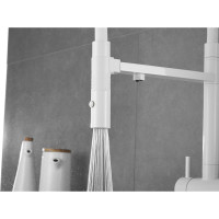 Смеситель для кухни ROSE с подключением к фильтру питьевой воды, белый R958C