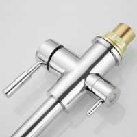 Смеситель для кухни SHEVANIK с подключением к фильтру питьевой воды, хром S168