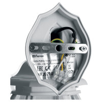 Садово-парковый светильник FERON 8102 100W 230V E27 160х220х450мм белый 11097