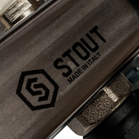 Коллектор из нержавеющей стали с расходомерами, с клапаном вып. воздуха и сливом 3 вых. STOUT SMS-0927-000003