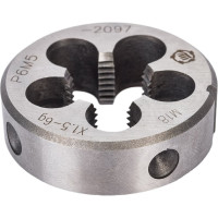 Плашка ООО "ТМТ ГРУПП" М18х1.5 Р6М5 6g 137178