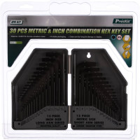 Набор шестигранных ключей Pro'sKit 0,7-10 мм, 30 предметов 8PK-027