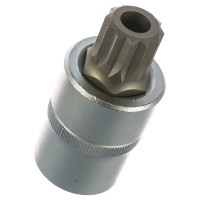 Головка-бита 1/2", Spline с отверстием М16, 55 мм FORCE 34805516T