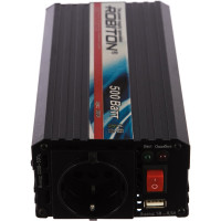 Инвертор 500W с USB выходом Robiton R500 12172