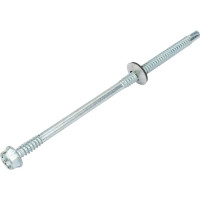 Кровельный саморез крепежная техника цинк 6.3х150 мм, 50 шт 431234 БК