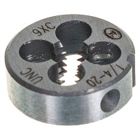 Дюймовая плашка ТехноСталь 1/4"-20 UNС 60 9ХС t254019