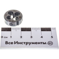 Дюймовая плашка ТехноСталь 1/4"-20 UNС 60 9ХС t254019