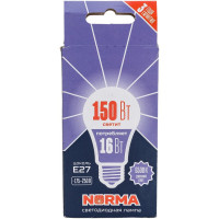 Светодиодная лампа Volpe LED-A60-16W/DW/E27/FR/NR. Форма A, матовая. UL-00004025