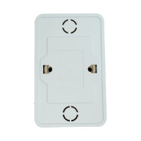 Двойная розетка IN HOME BOLLETO белая накладная 7102 4680005959822