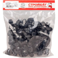 Шляпка для шиферного гвоздя Стройбат черный 100 шт 099510