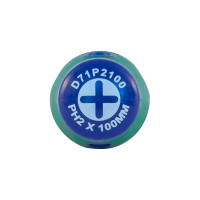 Стержневая крестовая отвертка Jonnesway D71P2100 ANTI-SLIP GRIP, PH2x100 мм 49951