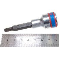 Насадка бита торцевая (1/2"; TORX T30) с отверстием KING TONY 403730