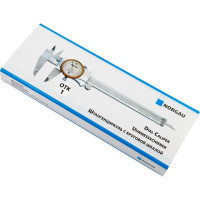 Штангенциркуль с круговой шкалой NORGAU 300 мм, 0.02 мм, тип NCR-3002 с поверкой 040027030/П