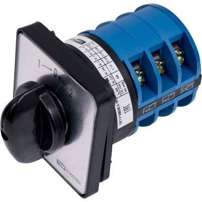 Переключатель TDM ELECTRIC КПУ11-40/203 1-0-2 3р возврат SQ0715-0109