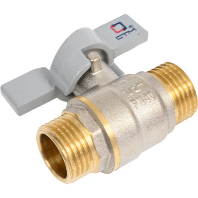 Шаровой кран для воды СТМ СТАНДАРТ 1/2", ш/ш, бабочка CWMMB012