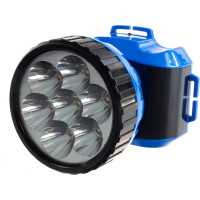 Аккумуляторный налобный фонарь Smartbuy 7 LED, синий SBF-24-B