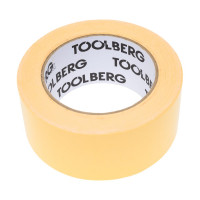 Двусторонняя клейкая лента TOOLBERG 2002125 на п/п основе 50 мм х 25 м 90003726817