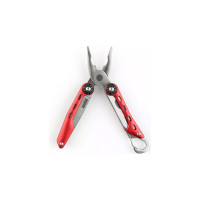 Мультитул Stinger, красный, 10 инструментов, нейлоновый чехол MT-A036