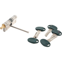 Цилиндровый механизм под вертушку MOTTURA C31F363601C5 72мм/31+10+31, мат.никель 5477