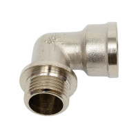 Уголок Terma 1/2 в/н с ограничит. 40712