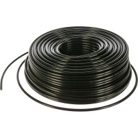 Коаксиальный кабель ЭРА RG6U, 75 Ом, Cu/, PE, цвет черный Б0044604