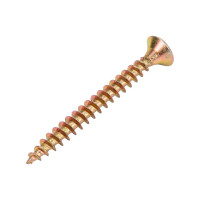 Универсальные саморезы Стройбат желтые 4.5х45 200 шт. 2641139 / 076141