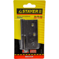 Дверная разъемная петля STAYER Master цвет коричневый правая 75 мм 37613-75-3R