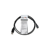 Кабель Telecom USB 2.0 A--mini-B 5P, 1м, черный TC6911BK-1.0M