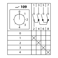 Переключатель КПУ11-10/109 TDM ELECTRIC 0-1-2-3-4, 1р SQ0715-0092