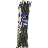 Пластиковые стяжки AutoFix 3,6х300 мм Черные 100 шт. NPC-36-300B