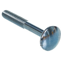 Мебельный болт Element DIN 603 8x60 белый цинк 20 шт 102780