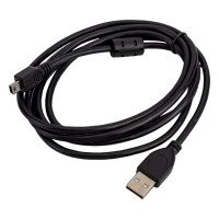 Кабель Cablexpert USB 2.0 Pro AM/miniBM 5P 1.8 м экран черный CCF-USB2-AM5P-6