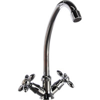 Смеситель для кухни SAMARA Елочка №13 Азалия 1/2, керамика /ЛАЙТ/ 5093