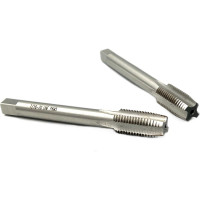 Дюймовый метчик TORNERI UNF 7/16" 20 нитей Р6М5 комплект из 2-х штук 035390