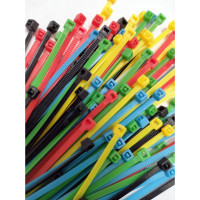 Хомут стяжка нейлоновая SUPRLAN 2,5x150мм 5 цветов (100pcs) 06-1015