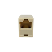Проходной соединитель SUPRLAN 8P8C /RJ-45/ UTP, Cat.5e 10-0317