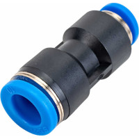 Фитинг цанговый прямой соединительный для трубок диаметром 10 и 8 мм SHPI PG 1008