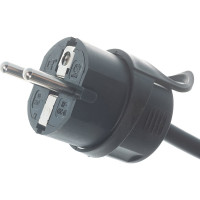 Удлинитель на катушке HEDI 10 метров, 4 розетки IP20 H05VV-F 3Х1,5 синий KBB10T