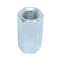 Переходная гайка Стройбат DIN 6334 М16 белый цинк 4 шт 307820