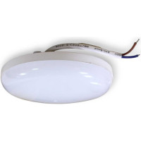 Светодиодный светильник KRASO белый корпус ЖКХ 13 Вт круглый корпус 6000К 1000Лм IP20 OX-UP13