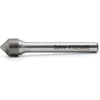 Борфреза твердосплавная Bohre коническая с углом 90 градусов, тип K 10-05-М-06-L50 КБ001454