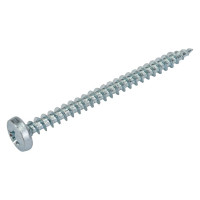 Универсальные саморезы Стройбат пкр. 5,0x60 белый цинк 305180