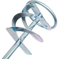 Миксер металлический оцинкованный для краски и штукатурки (80х400 мм; SDS-Plus) ZOLDER 3780400