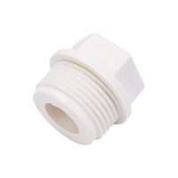 Заглушка Blue Ocean полипропиленовая, резьбовая НР - 3/4 PPRF/SCAPM(W) - 3/4"