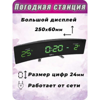 Метеостанция BVItech зеленый/черный BV-415GKS