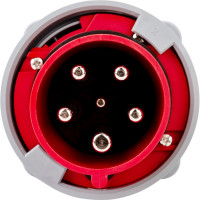 Встраиваемая вилка PCE 63А 400V 3P+N+E IP67 635-6