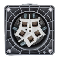 Встраиваемая вилка PCE 125А 400V 3P+N+E IP67 645-6