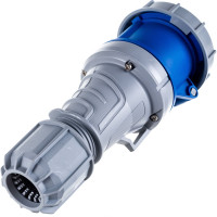 Кабельная розетка PCE 63А 230V 1P+N+E IP67 233-6