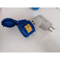 Адаптер PCE Schuko 16А 2P+E – CEE 16A 1P+N+E IP20 9434100