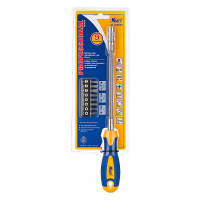 Отверточная гибкая рукоятка со вставками 9 предметов KRAFT KT 700469